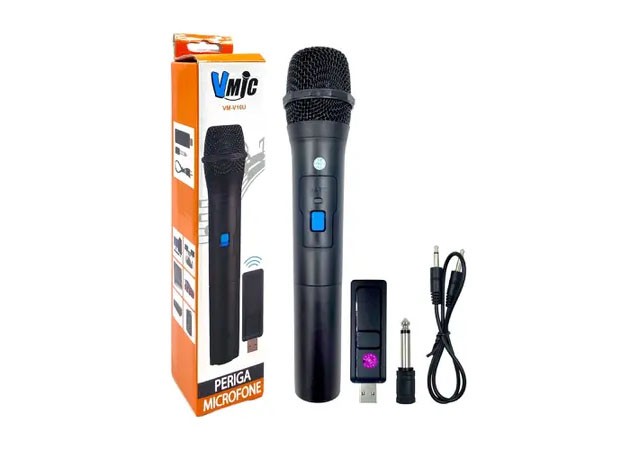 &u+ MICROFONO PC SIMPLE WIRELESS COMPACTO VM-V16U (308)